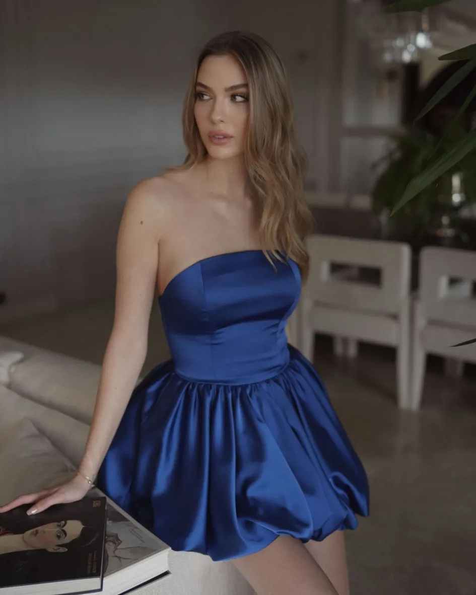 Gigii's Dresses | Mini Dresses | Angy Dress - Blue