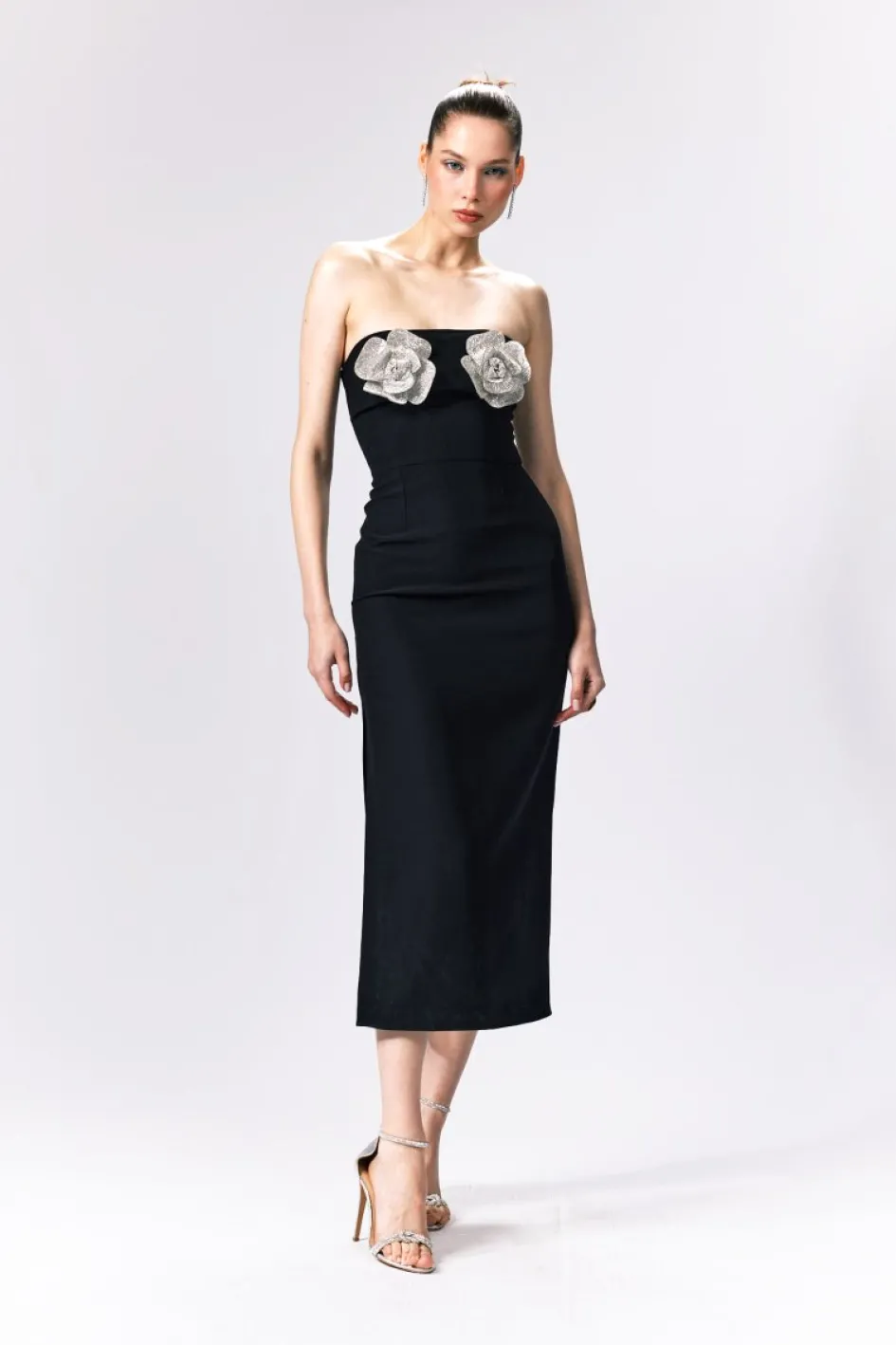 Gigii's Midi Dresses | Carleen Dress - Black