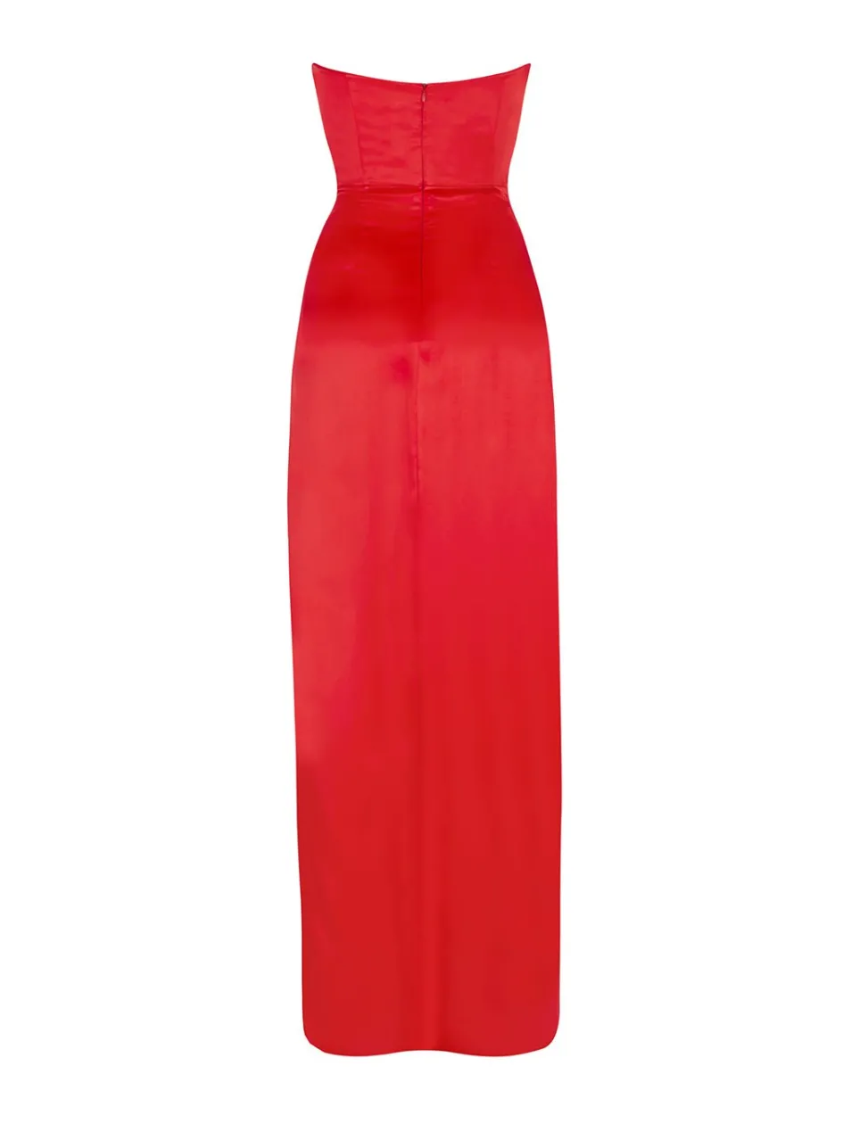Gigii's Maxi Dresses | Doutzen Dress - Red