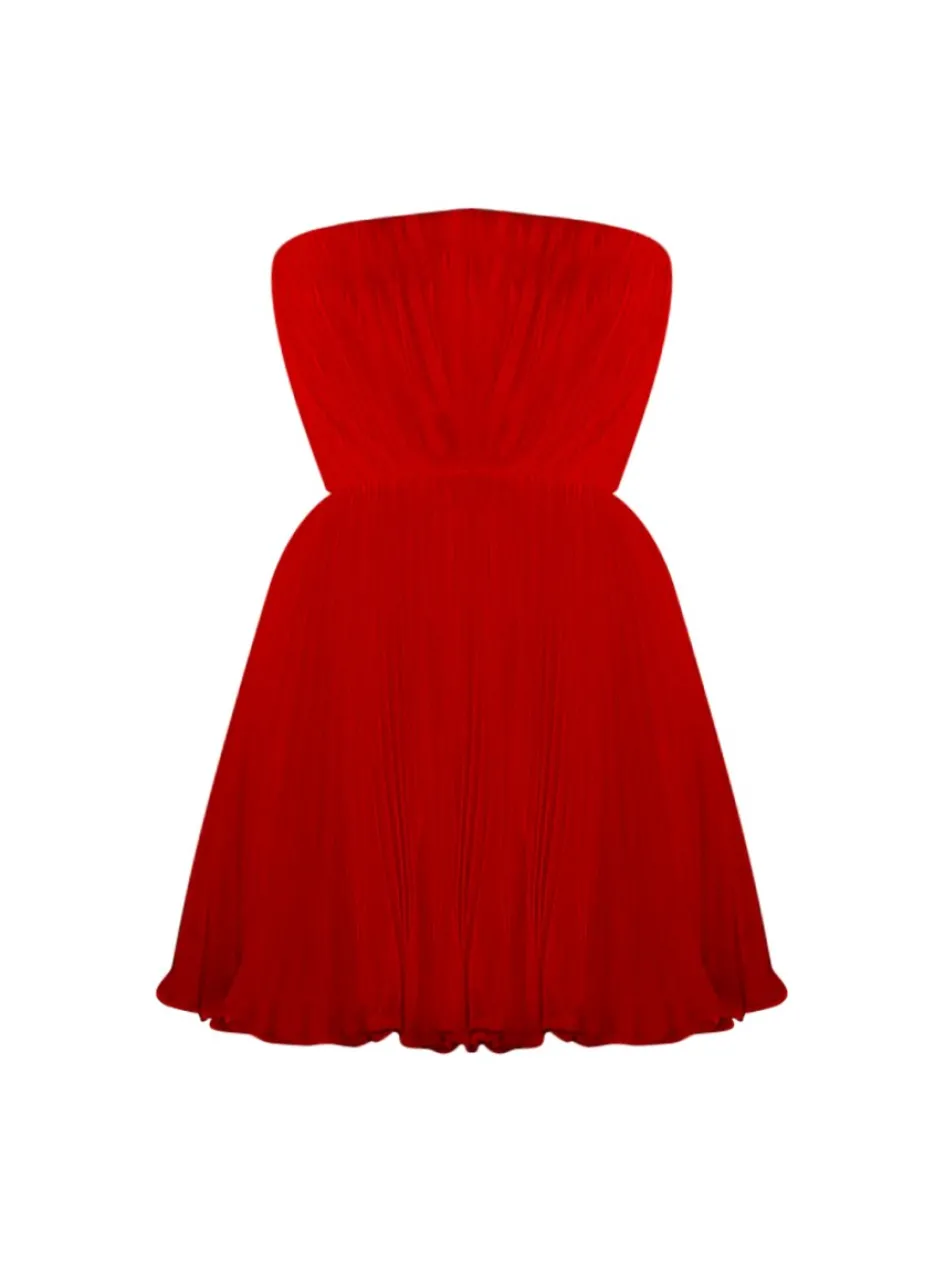 Gigii's Mini Dresses | Gloriosa Dress - Red
