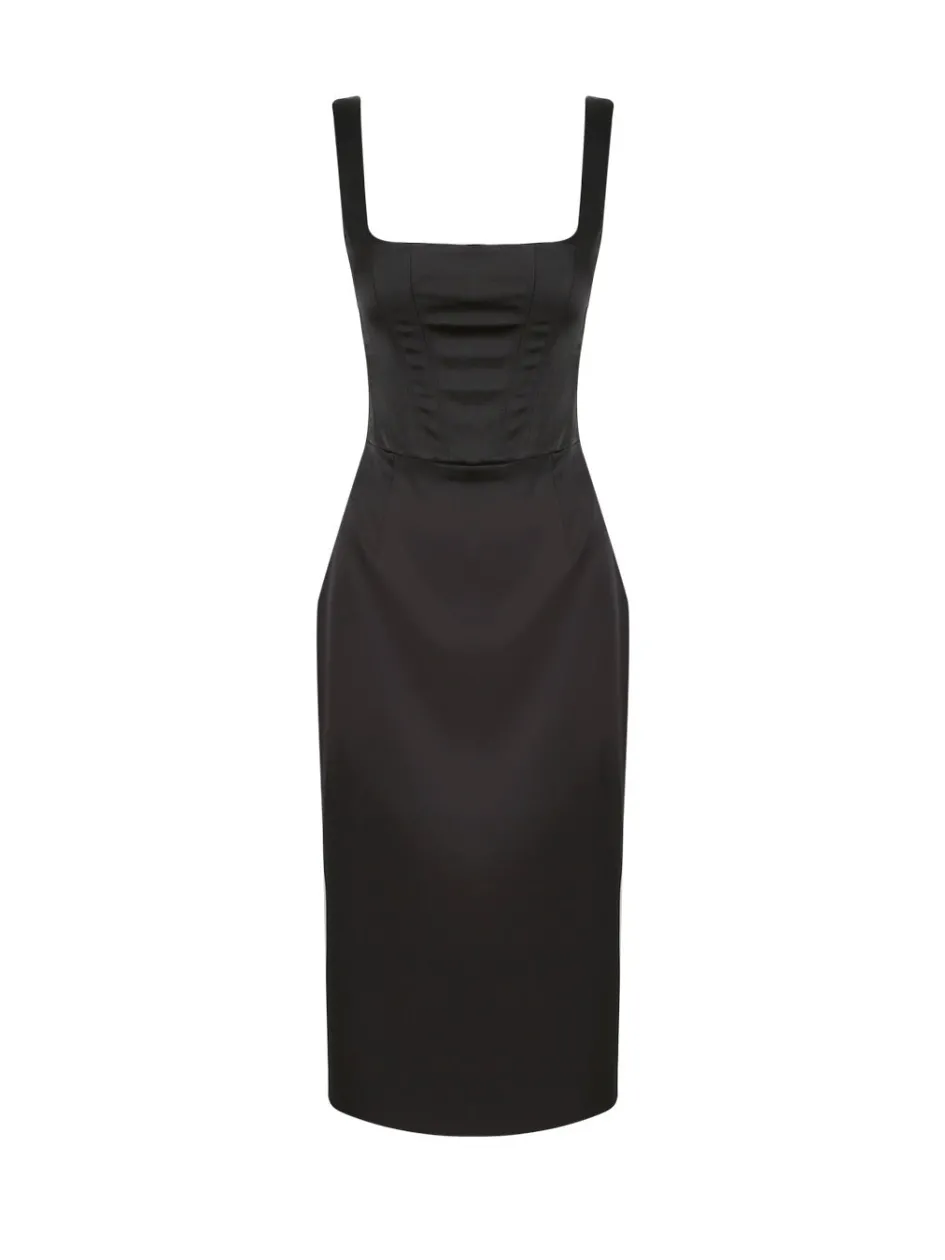 Gigii's Midi Dresses | Dresses | Goya Dress - Black