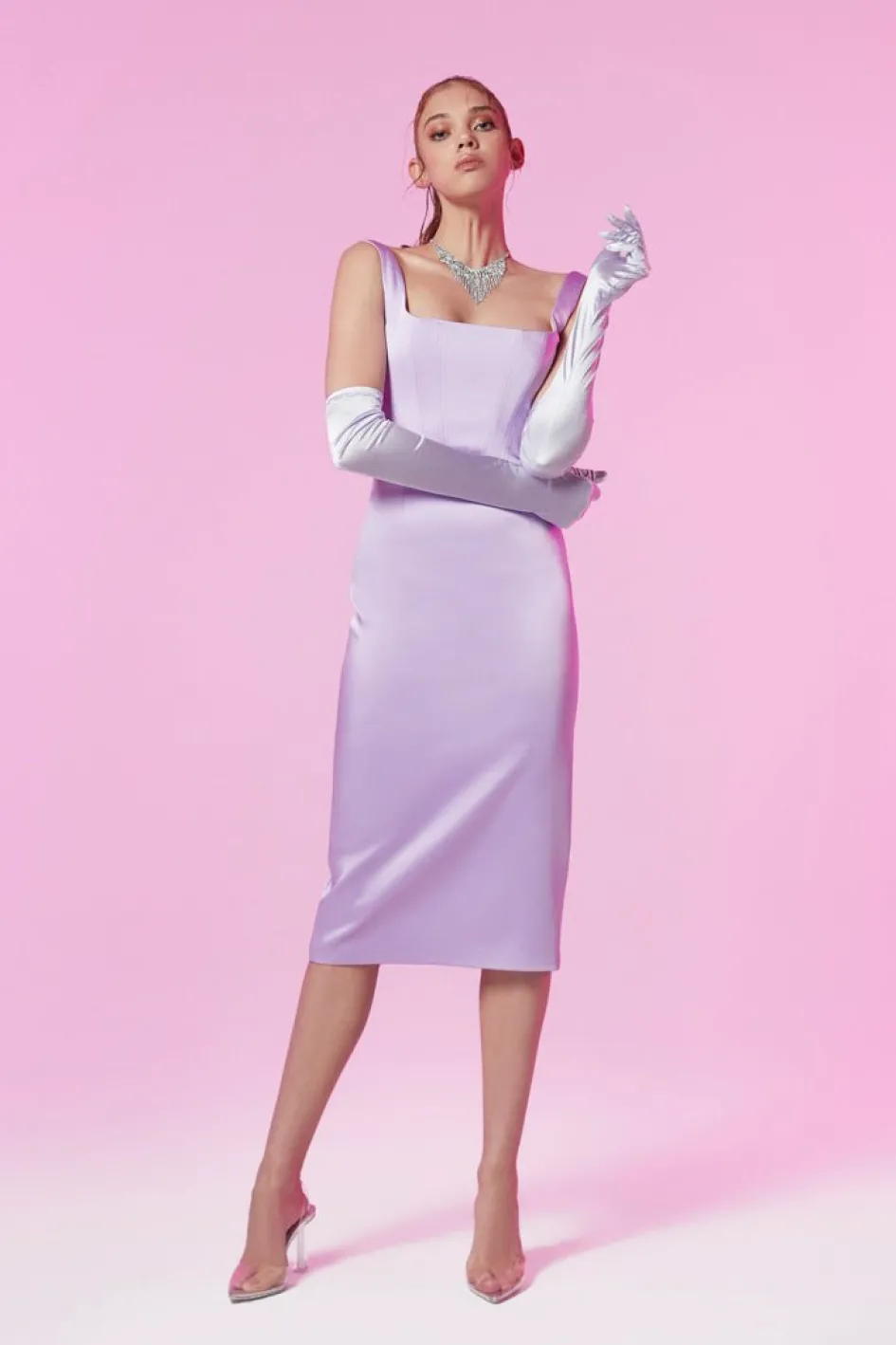 Gigii's Midi Dresses | Dresses | Goya Dress - Lilac