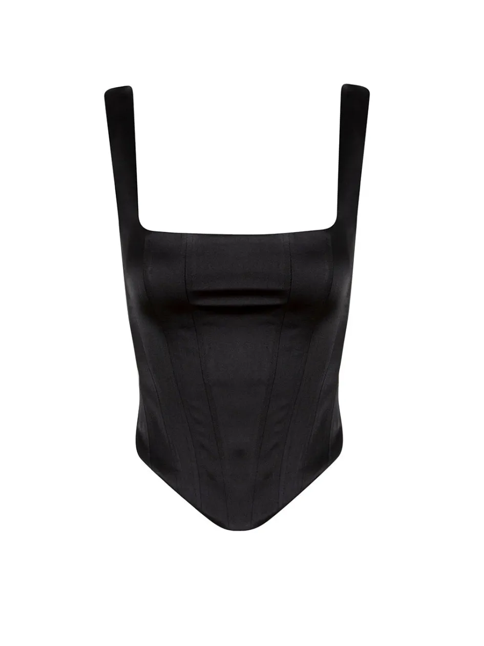 Gigii's Suits | Bustiers | Isadora Bustier - Black