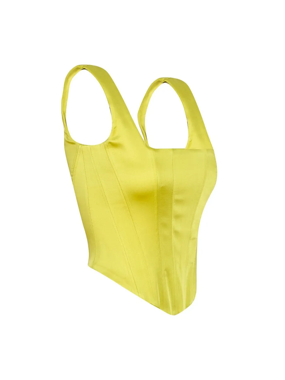 Gigii's Suits | Bustiers | Isadora Bustier - Yellow