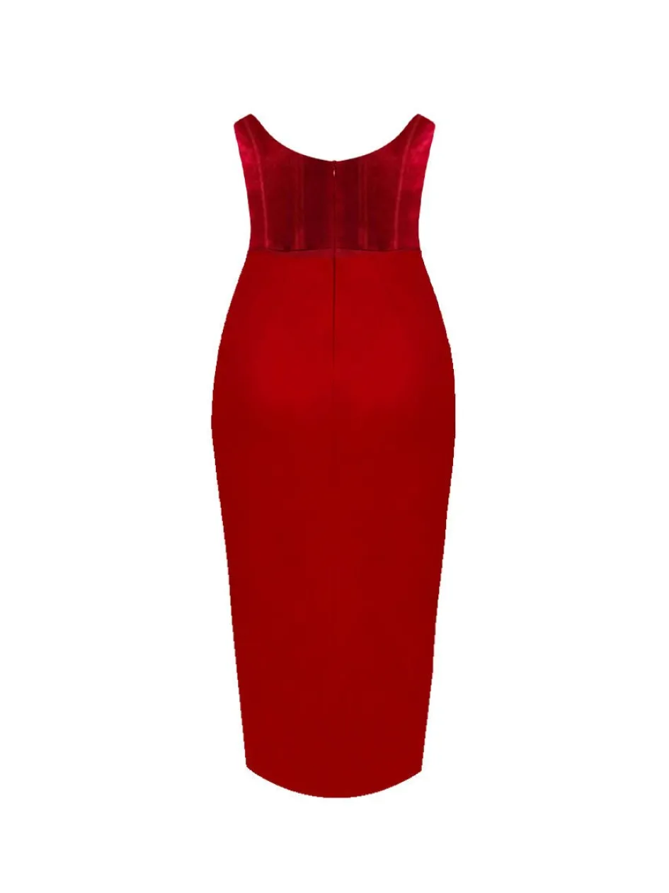 Gigii's Midi Dresses | Jessica Dress - Red