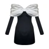 Gigii's Mini Dresses | Lavinya Dress - Black White