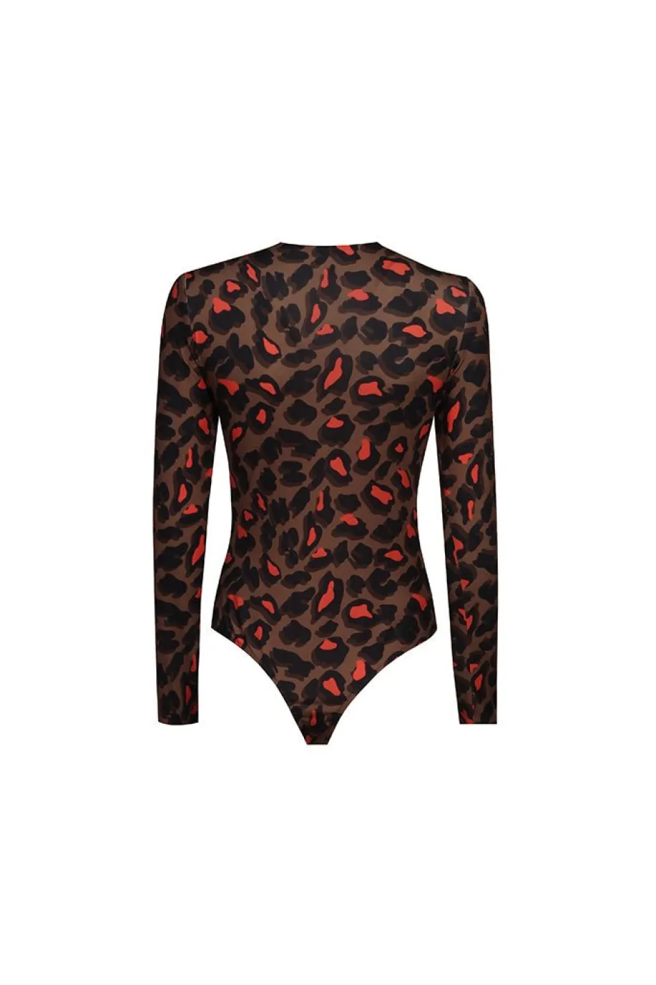 Gigii's Bodys | Patterned Dresses | Leopard Print Body - Brown Red