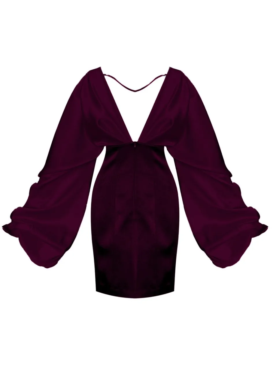 Gigii's Mini Dresses | Libre Solo Dress - Bordoux