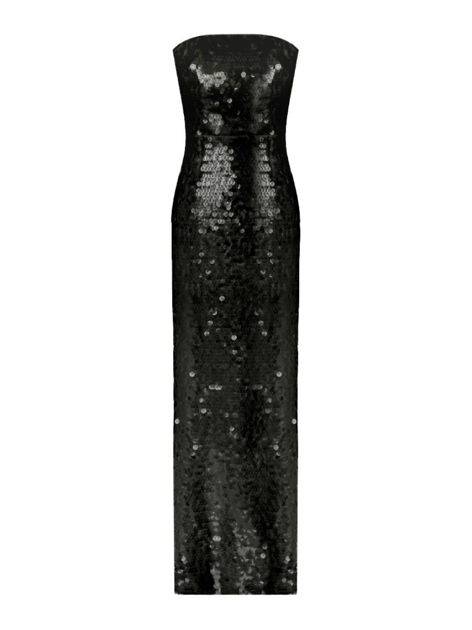 Gigii's Maxi Dresses | Loren Glam Dress - Black