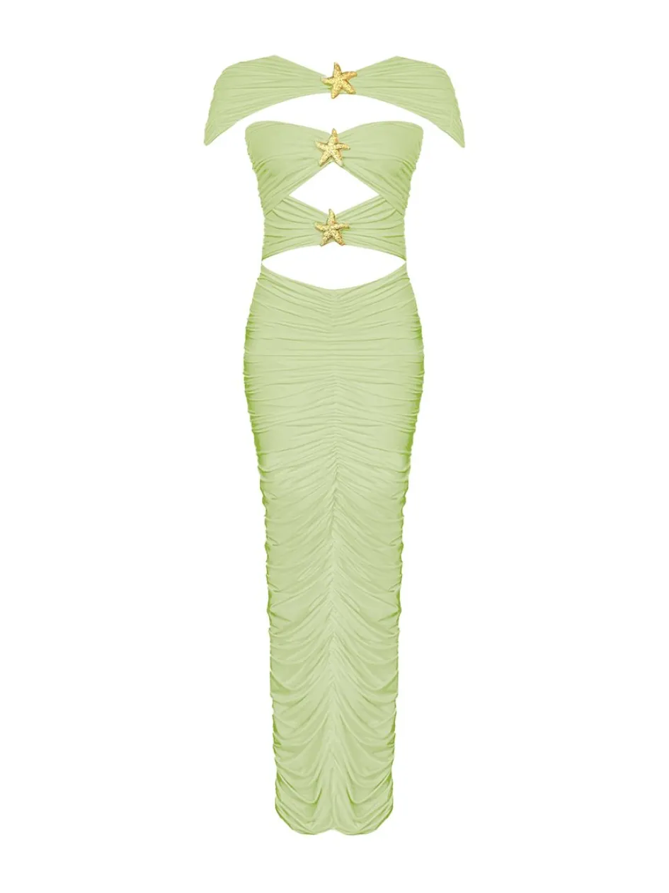 Gigii's Maxi Dresses | Madison Wind Dress - Matcha Green