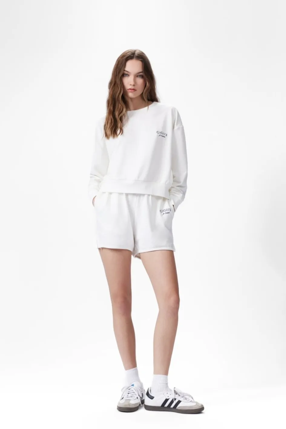 Gigii's Activewear | Street Smart | Mai Mini Short - White