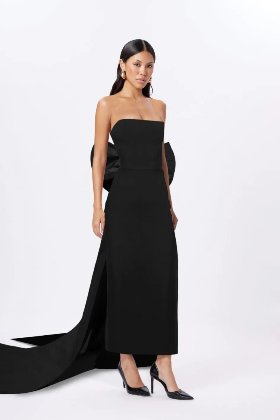 Gigii's Maxi Dresses | Midi Dresses | Margot Dress - Black