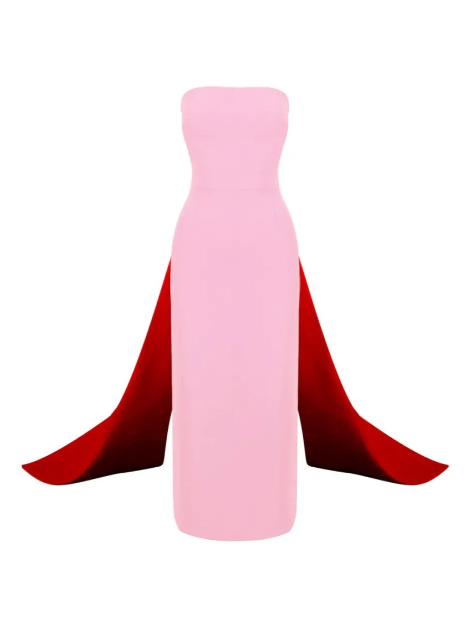 Gigii's Maxi Dresses | Midi Dresses | Margot Dress - Pink Red