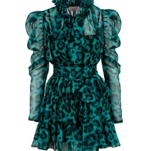 Gigii's Patterned Dresses | Mini Dresses | Molly Dress - Green