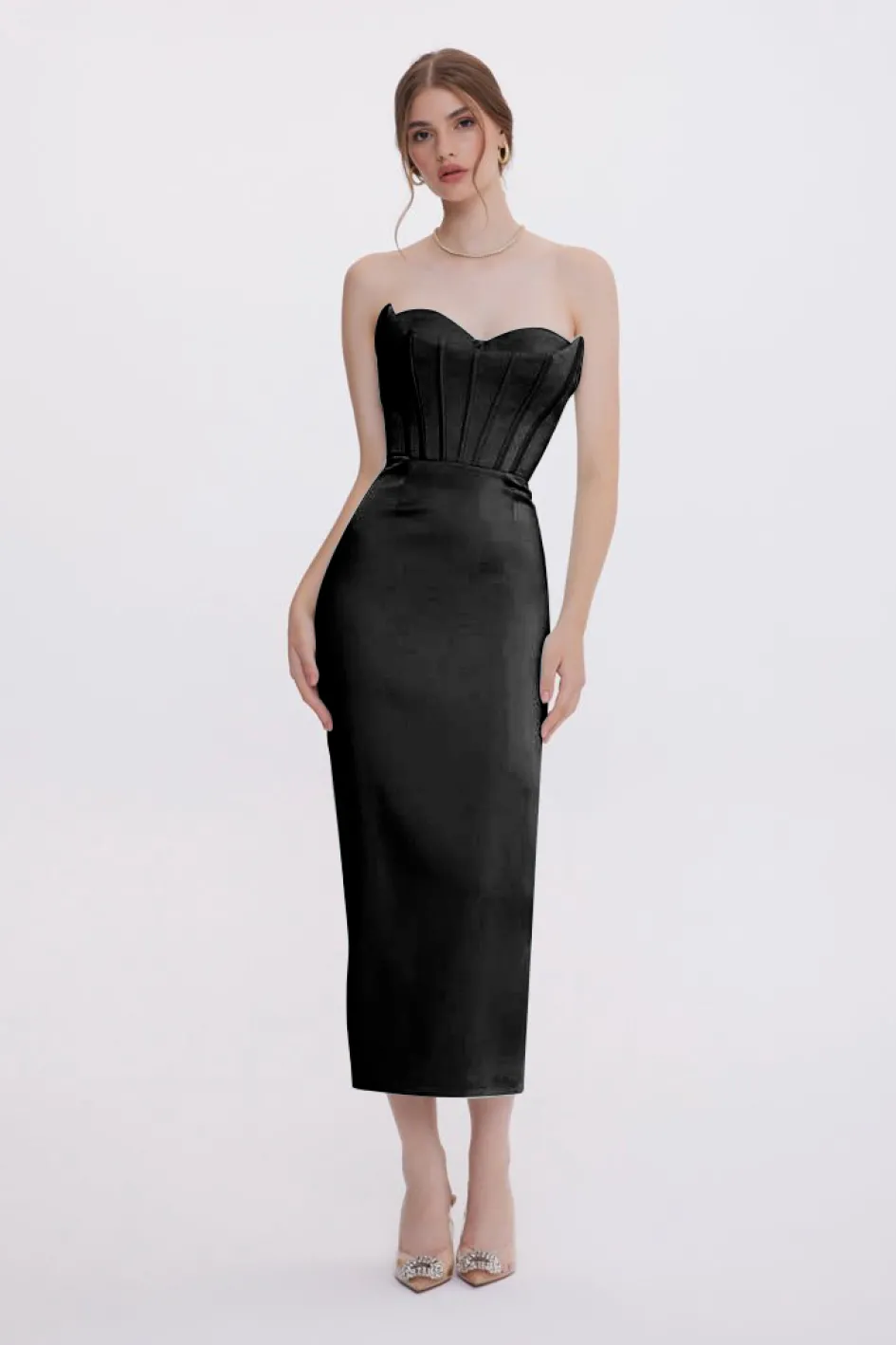 Gigii's Midi Dresses | Dresses | Monaco Dress - Black