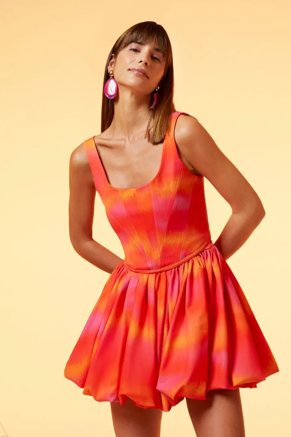 Gigii's Patterned Dresses | Mini Dresses | Nora Skirt - Red