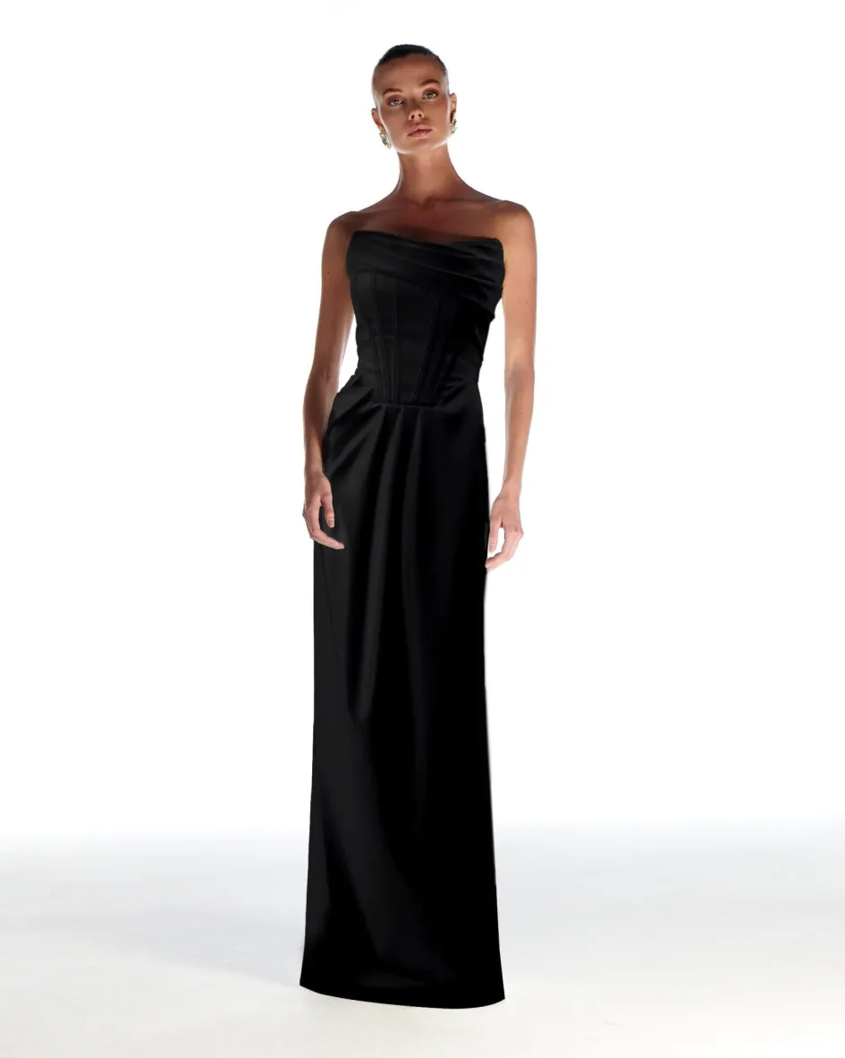 Gigii's Maxi Dresses | Pearl Dress - Black