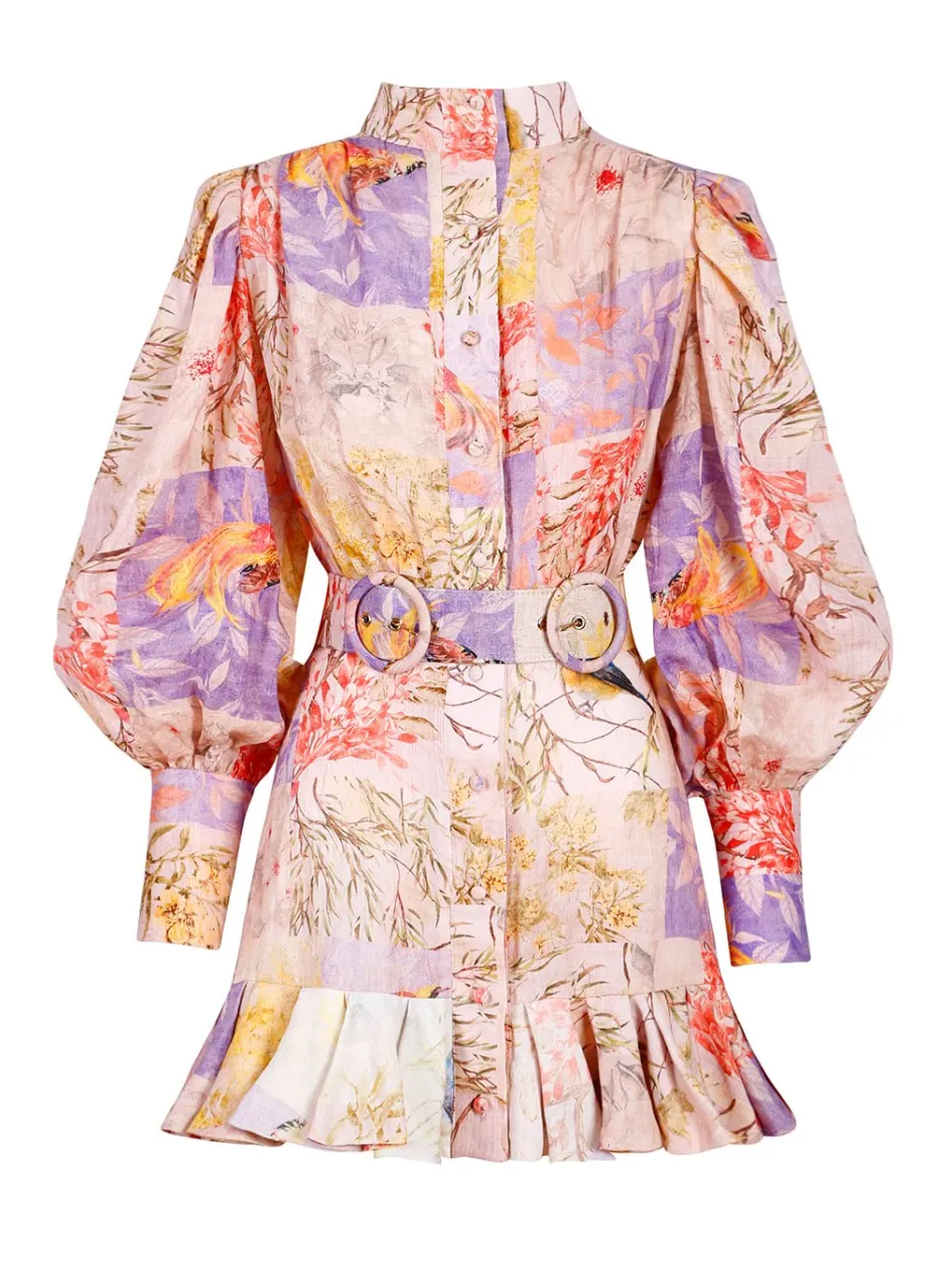 Gigii's Patterned Dresses | Mini Dresses | Sara Dress - Patchwork