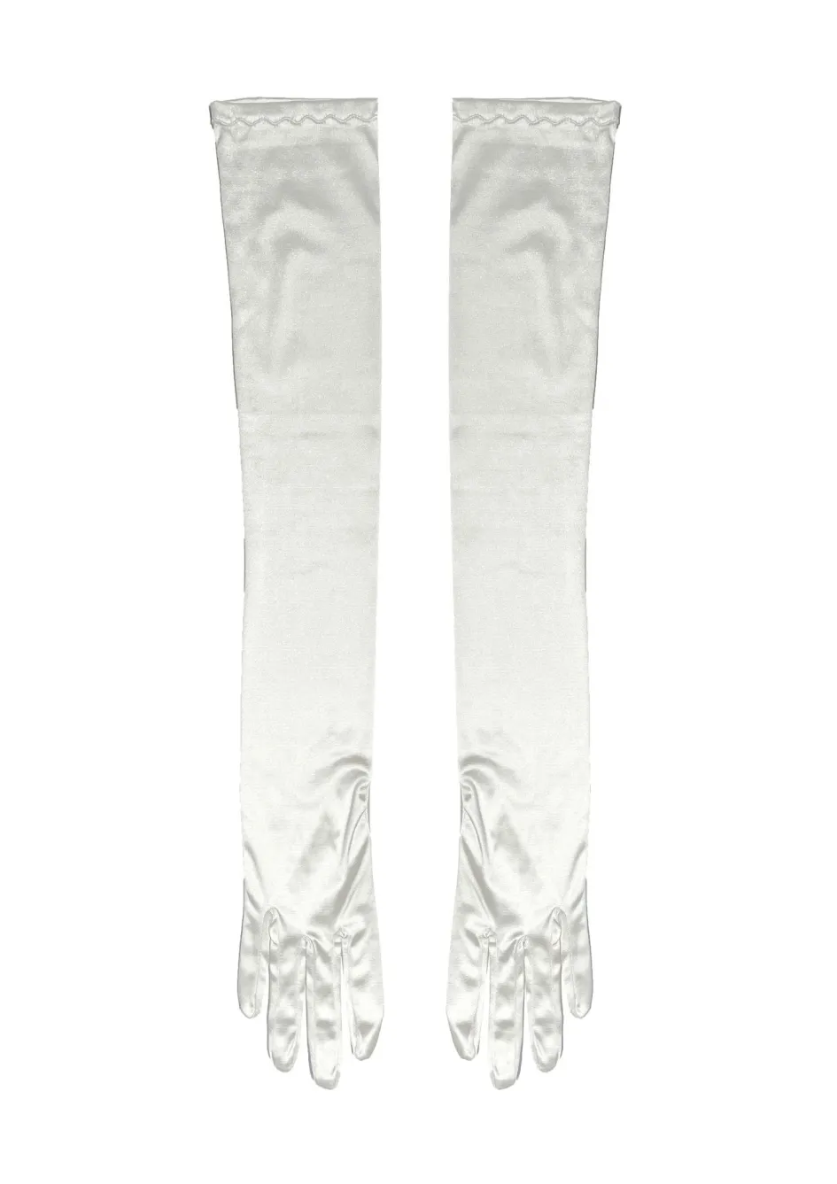 Gigii's Accessories | Satin Glove - White