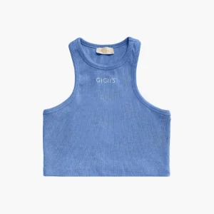 Gigii's Activewear | Street Smart | Soho Crop Tank - Blue
