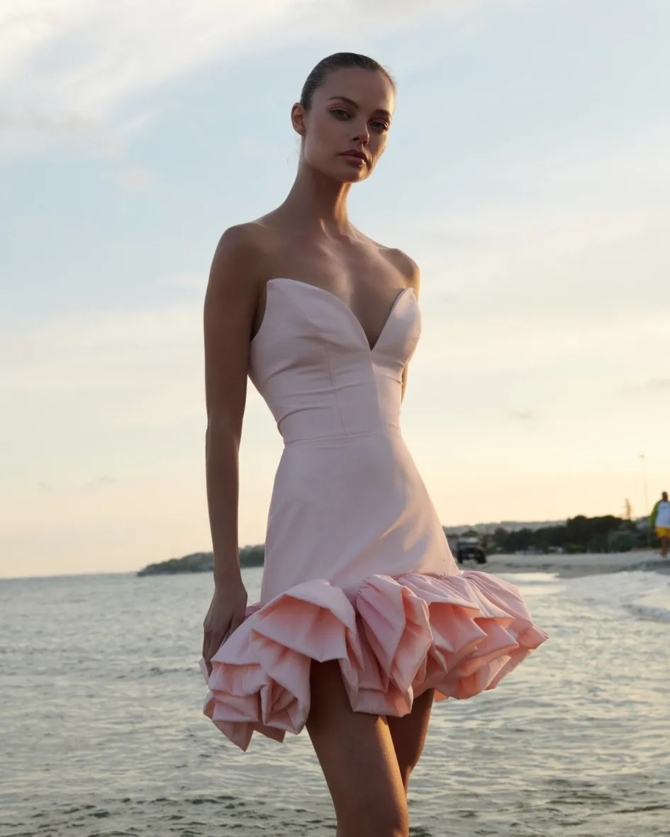 Gigii's Dresses | Mini Dresses | Swan Dress - Pink