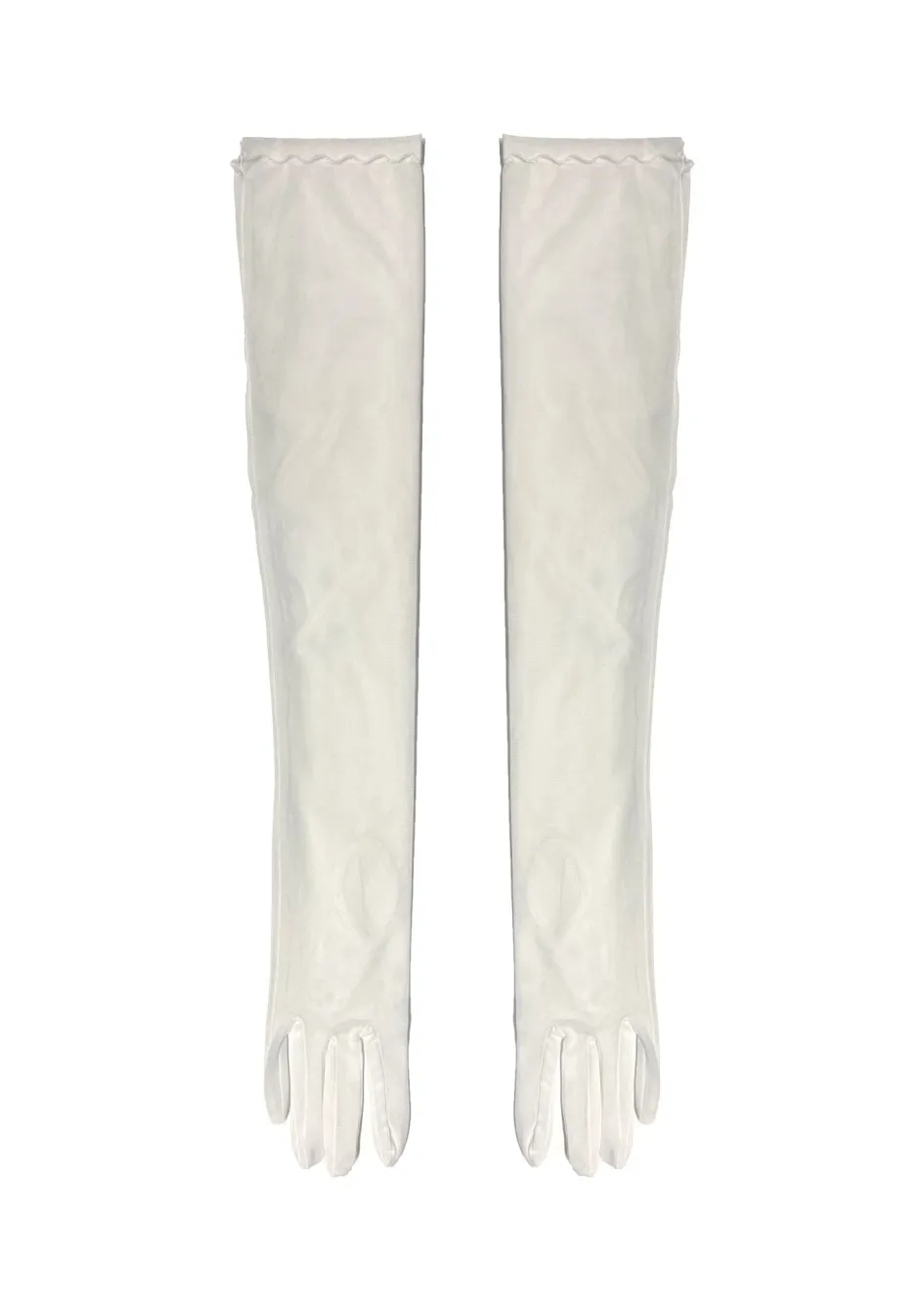 Gigii's Accessories | Tulle Glove - White