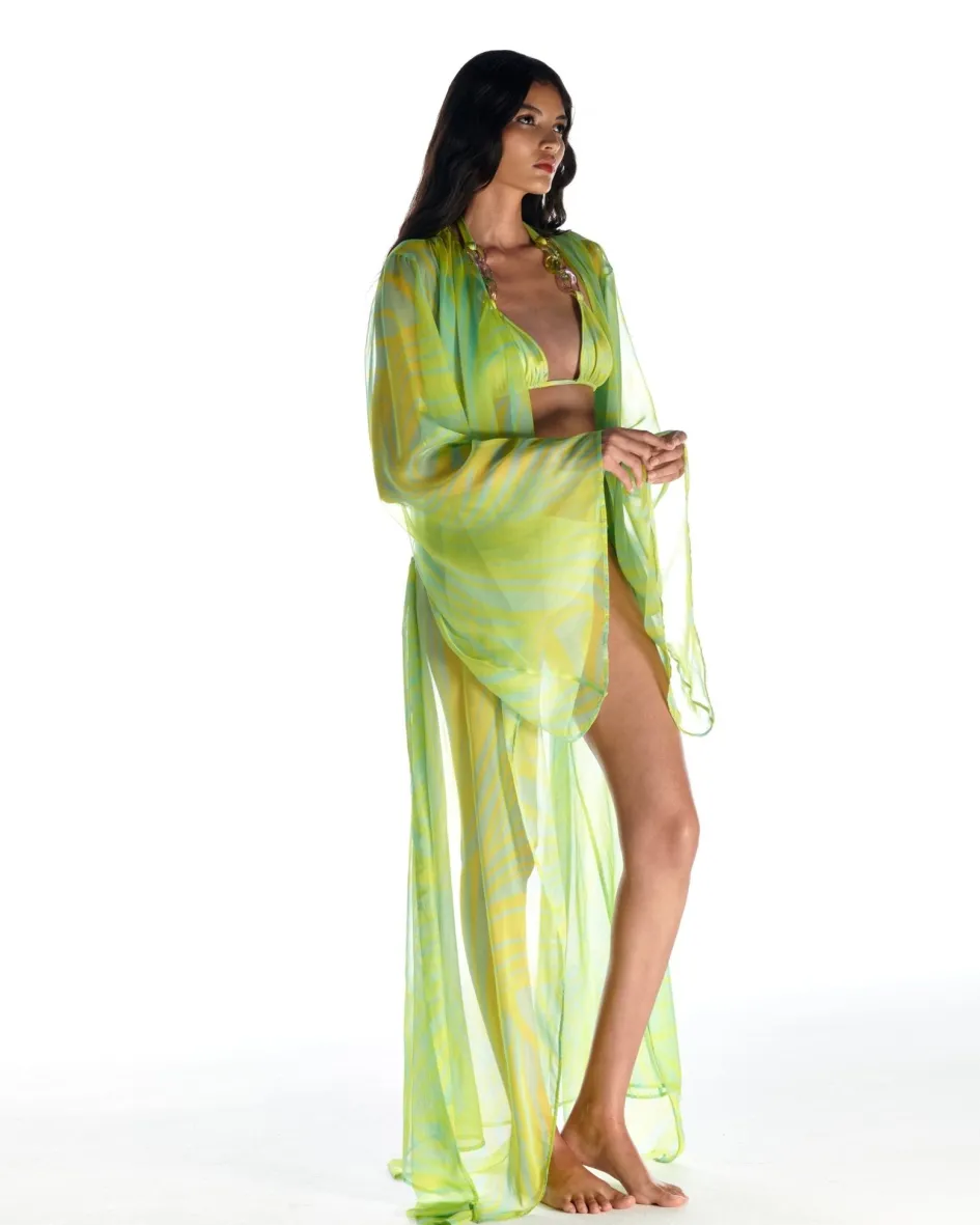 Gigii's Beachwear | Venezia Beach Kaftan - Green